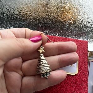 Jingle & Joy Silver Earrings